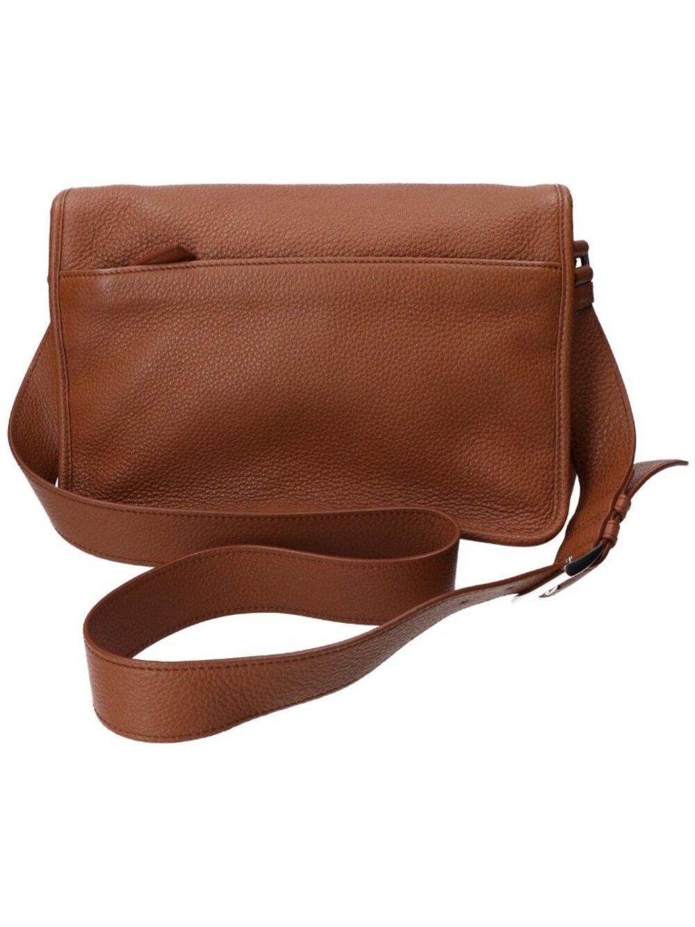 Prada Triangle Logo Calfskin Leather Cross Belt Bag - Picture 4 of 9